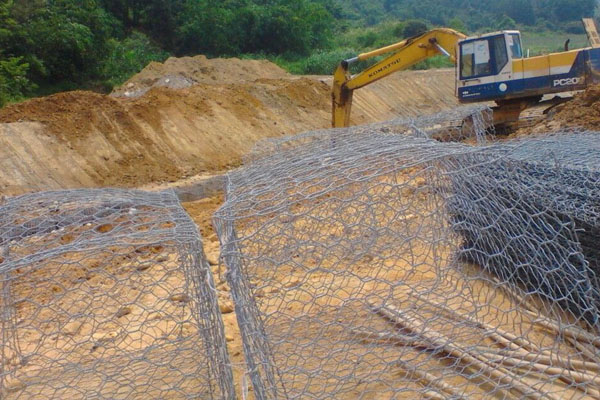 建陽防汛鉛絲籠